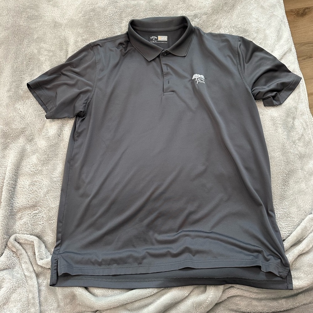 Callaway Charcoal Polo Shirt Torrey Pines